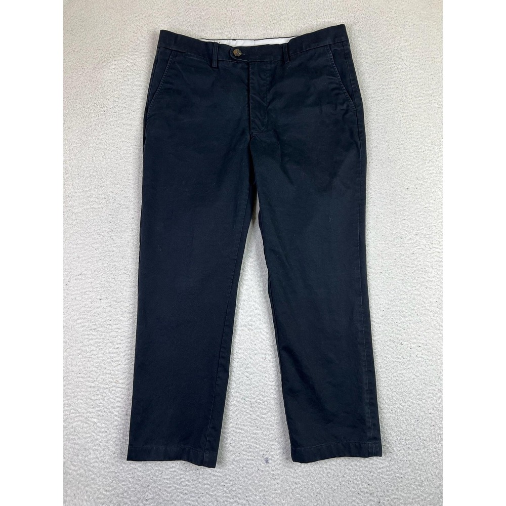 Spier & Mackay Pants Mens 33x27 Black Extra Slim Chino Dress Casual Cotton